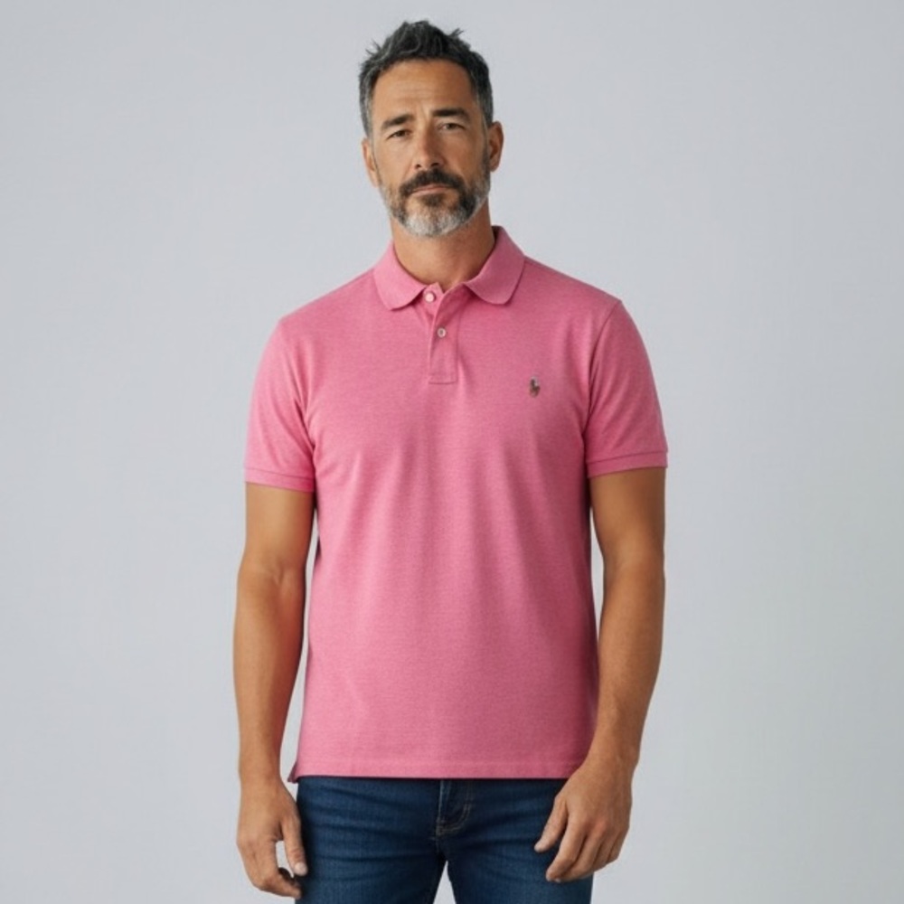 POLO Ralph Lauren Men’s Classic Fit XL Coral Pink Polo